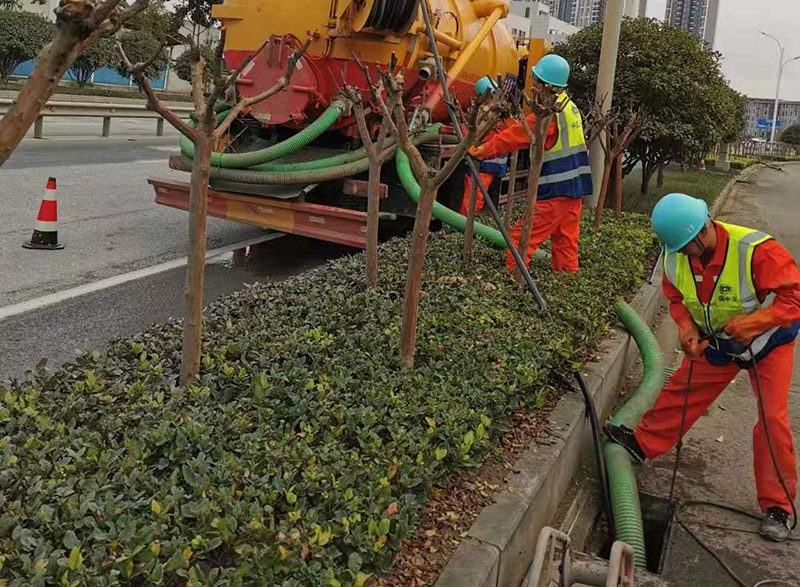 方山市政管道清淤